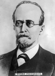 Pedro Felipe Figueredo, 1818-1870, Cuban Poet, Musician, and Freedom Fighter, 1910 by Unbekannt