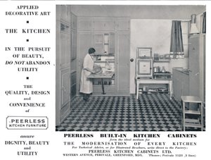 Peerless Built-In Kitchen Cabinets