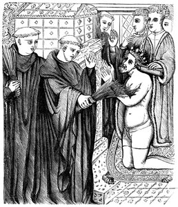Penance of Henry before the shrine of Thomas a Becket