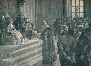 Presenting the Patriotic Address to the Queen on the Eve of the Crimean War