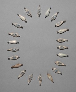 Petal-Shaped Beads by Unbekannt