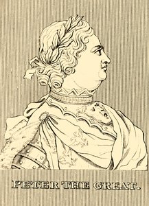 Peter the Great, 1672-1725, 1830 by Unbekannt