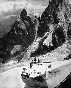 Peteret Ridge, Mont Blanc, France by Unbekannt