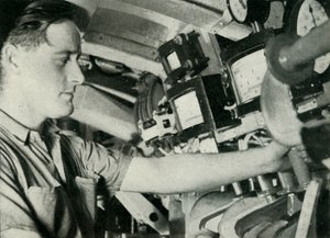 Petty Officer of a British Submarine, World War II, 1945 by Unbekannt