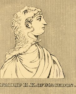 Philip II King of Macedon by Unbekannt
