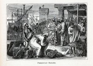 Phoenician Sailors, 1882 by Unbekannt