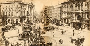 Piccadilly Circus - The Hub of the Universe: The Centre of the World by Unbekannt