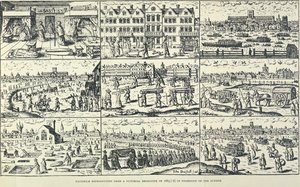 Pictorial Depiction of the Great Plague by Unbekannt