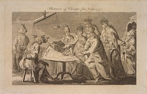 Picture of Europe for July 1772
