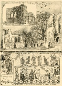 Picturesque Bits from Easby Abbey, 1898