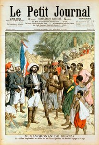Pierre-Paul-Francois-Camille Savorgnan de Brazza, French explorer and founder of Brazzaville