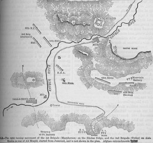 Plan of the Attack on Ali Musjid, Nov. 21, 1878 by Unbekannt