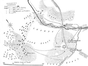 Plan of the Battle of Ghingilovo