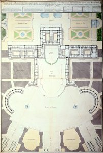 Plans for the Transformation of Versailles, France by Unbekannt