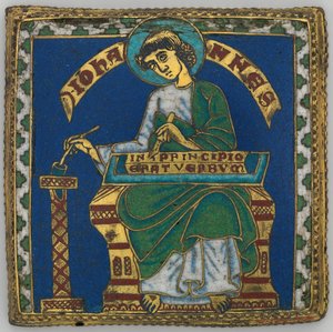 Plaque with Saint John the Evangelist by Unbekannt