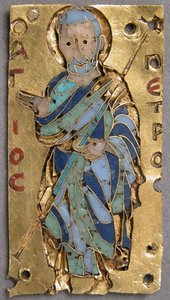 Plaque with Saint Peter, Byzantine, 11th century