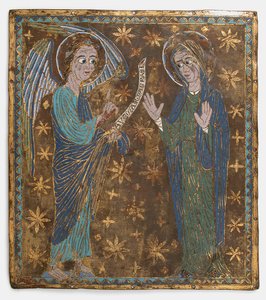 Plaque with the Annunciation by Unbekannt