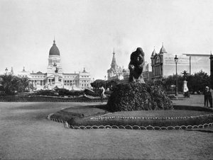 Plaza de Mayo and Congress Building, Buenos Aires, Argentina
