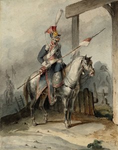 Polish chevauleger of the French Imperial Guard by Unbekannt