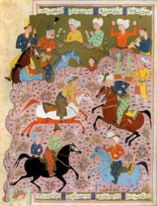 Polo in Persia in the 10th Century, 1938 by Unbekannt