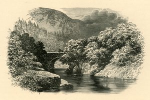 Pont Aberglaslyn, North Wales, c1890