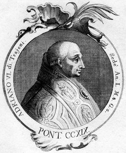 Pope Adrian VI by Unbekannt