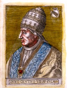 Pope Innocent VII, c19th Century by Unbekannt