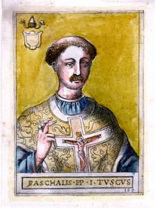 Pope Paschal I by Unbekannt