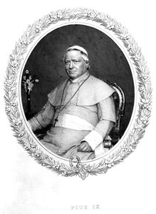 Pope Pius IX by Unbekannt