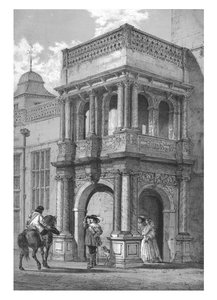 Porch at Audley End, Essex by Unbekannt