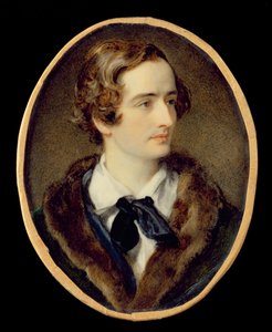 Portrait Miniature of John Keats (detail)