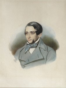 Portrait of Andrey Alexandrovich Krayevsky by Unbekannt