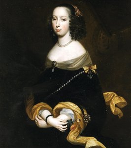 Portrait of Anne de Croÿ, Duchess of Aarschot, 1633