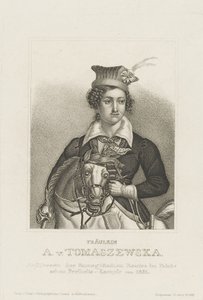 Portrait of Antonina Tomaszewska, 1814-1883, c.1850
