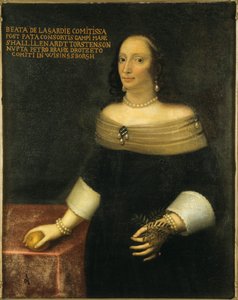 Portrait of Beata De la Gardie by Unbekannt