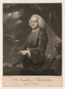 Portrait of Benjamin Franklin (1706-1790)