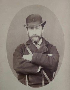 Portrait of Camille Saint-Saens, 1870 by Unbekannt