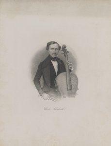 Portrait of Carl Eduard Schuberth 1811-1863, c. 1850 by Unbekannt
