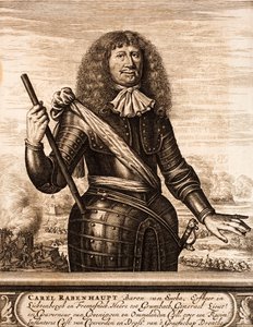 Portrait of Carl von Rabenhaupt 1602-1675 (From: Schauplatz des Krieges) by Unbekannt