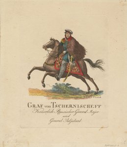 Portrait of Count Alexander Ivanovich Chernyshov, 1813