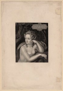 Portrait of Diane de Poitiers by Unbekannt