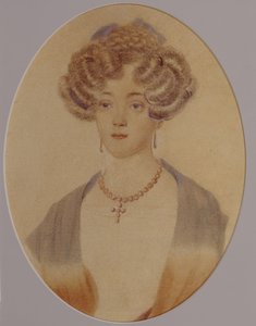 Portrait of Ekaterina Nikolayevna Goncharova 1809-1843, End of 1820s-Early 1830s by Unbekannt