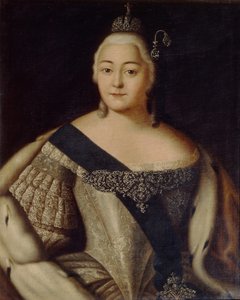 Portrait of Empress Elisabeth 1709-1762, Second Half of the 18th Century