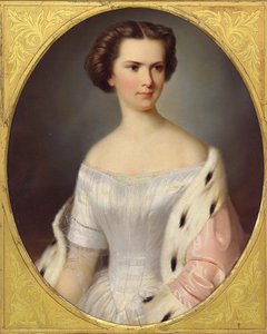 Portrait of Empress Elisabeth of Austria by Unbekannt