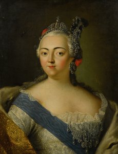 Portrait of Empress Elizabeth of Russia 1709-1762