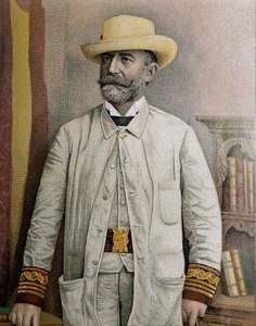 Portrait of Fidel Alonso Santocildes (1844-1895), illustration by Unbekannt