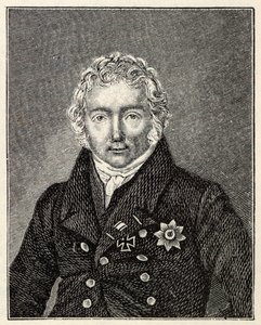 Portrait of Friedrich von Motz by Unbekannt