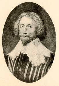 Portrait of George Sandys, with slashed doublet and Vandyke collar by Unbekannt
