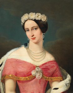 Portrait of Grand Duchess Alexandra Iosifovna of Saxe-Altenburg 1830-1911
