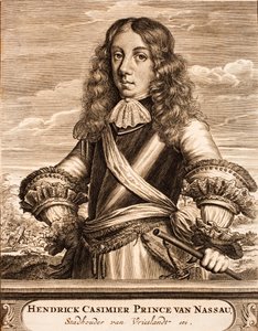 Portrait of Henry Casimir II, Prince of Nassau-Dietz by Unbekannt